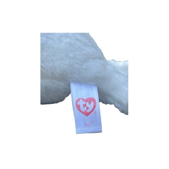 The Ty Icy White Harp Seal Pup Boo 7” - Picture 5 of 6